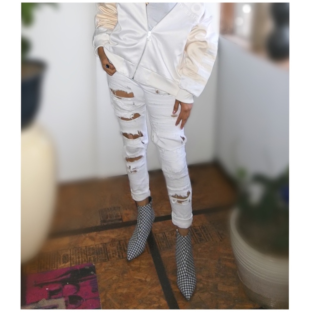 T13 Rag & bone Gingham Ankle Boots - Picture 3 of 8